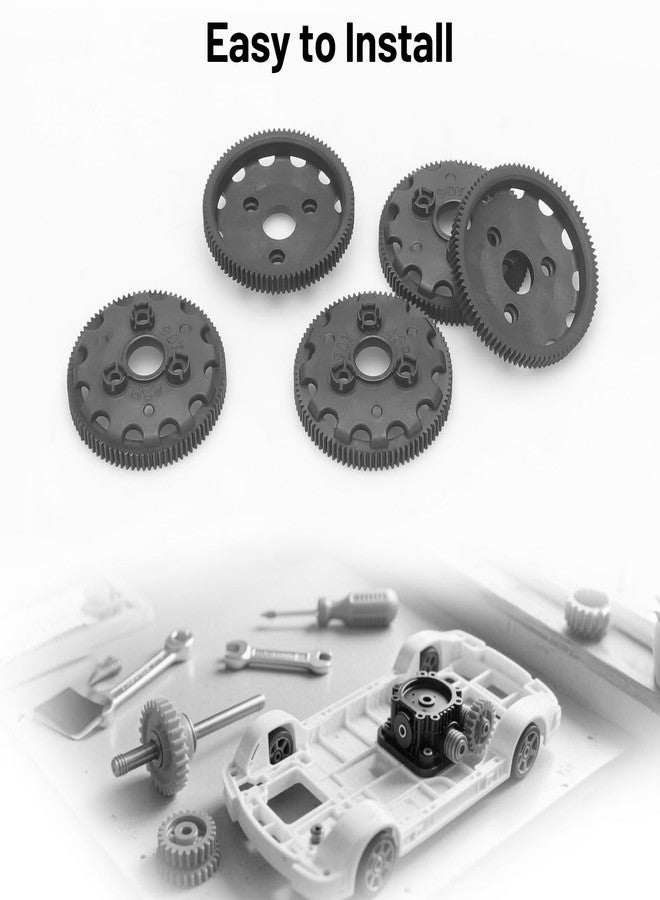 daitoku 48P 90T Spur Gear Transmission Gears RC Upgrade Parts 5Pcs for 1/10 Slash 2WD Rustler Stampede Bandit VXL XL-5 - Image 5